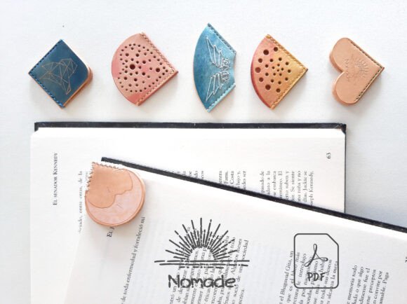 The Timeless Leather Bookmark Set Sewing Patterns