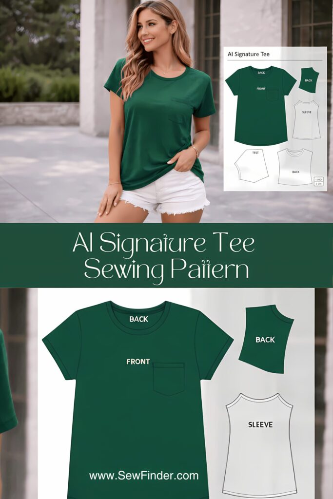 AI Signature Tee Sewing Pattern