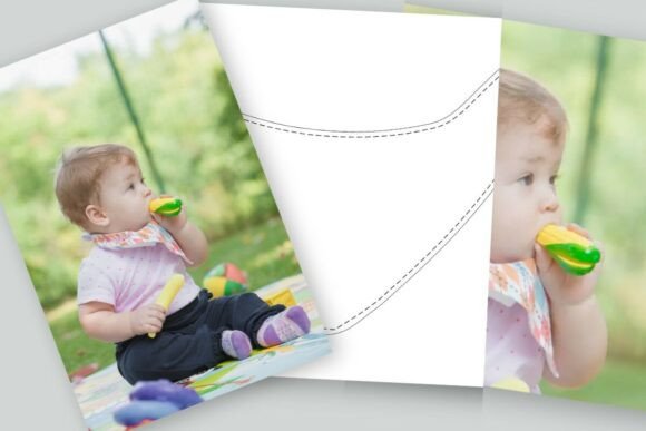 Trendy & Practical Baby Bandana Bibs Sewing Pattern