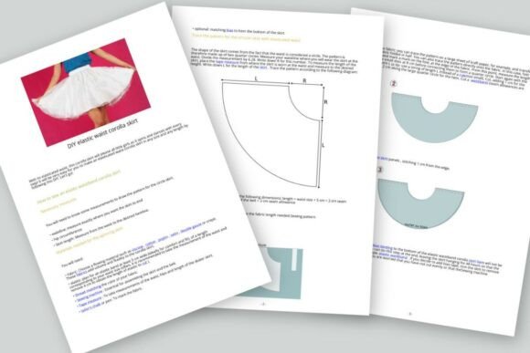 Circle Skirt Sewing Pattern