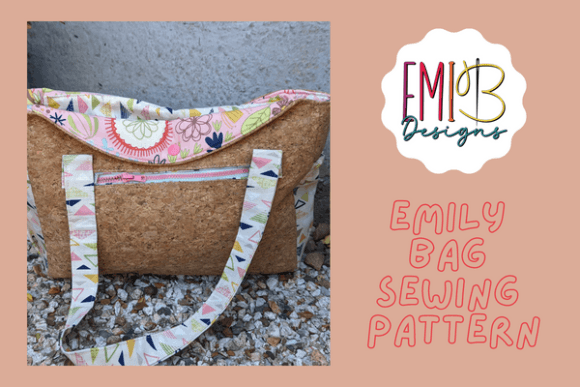 Emily Bag- Tote Bag with Pockets Sewing Pattern