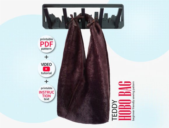 Faux Fur Hobo Bag Sewing Pattern