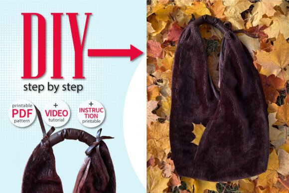 Faux Fur Hobo Bag Sewing Pattern