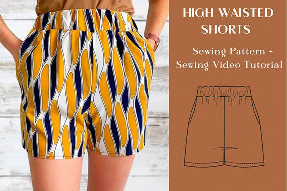 The Perfect Summer Lounge Shorts Sewing Pattern