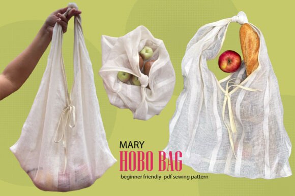 Hobo Bag Sewing Pattern Pdf - Easy Diy Tutorial