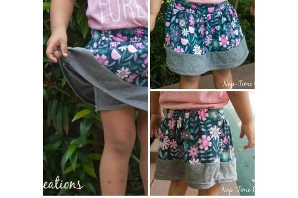 Summer Play Skirt Sewing Pattern
