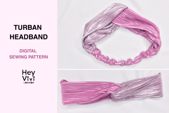 The Chic Twist-Knot Headband Sewing Pattern