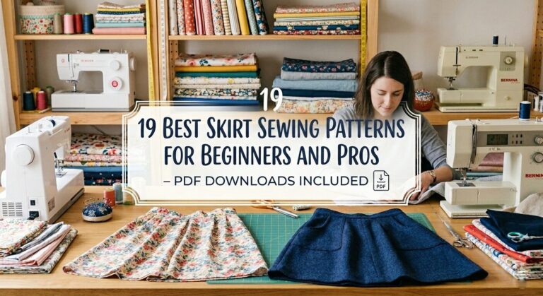 19 Best Skirt Sewing Patterns for Beginners and Pros – PDF Downloads Included