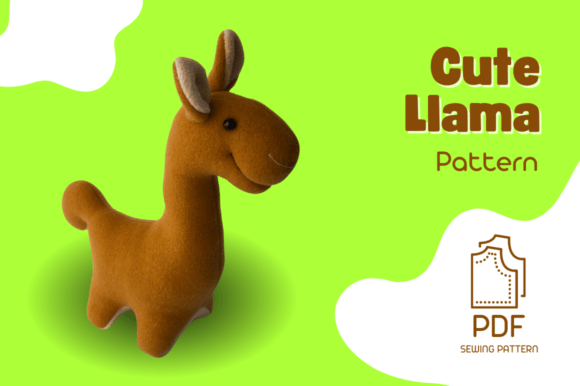 Llama Plush Sewing Pattern