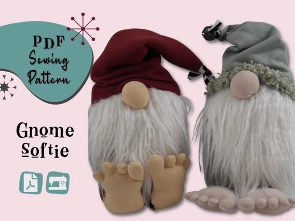 This gnome pattern from Ballyhoo Creations is a charming softie project