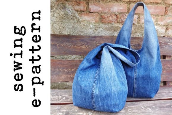 Hobo bag sewing pattern beginner roomy shoulder bag