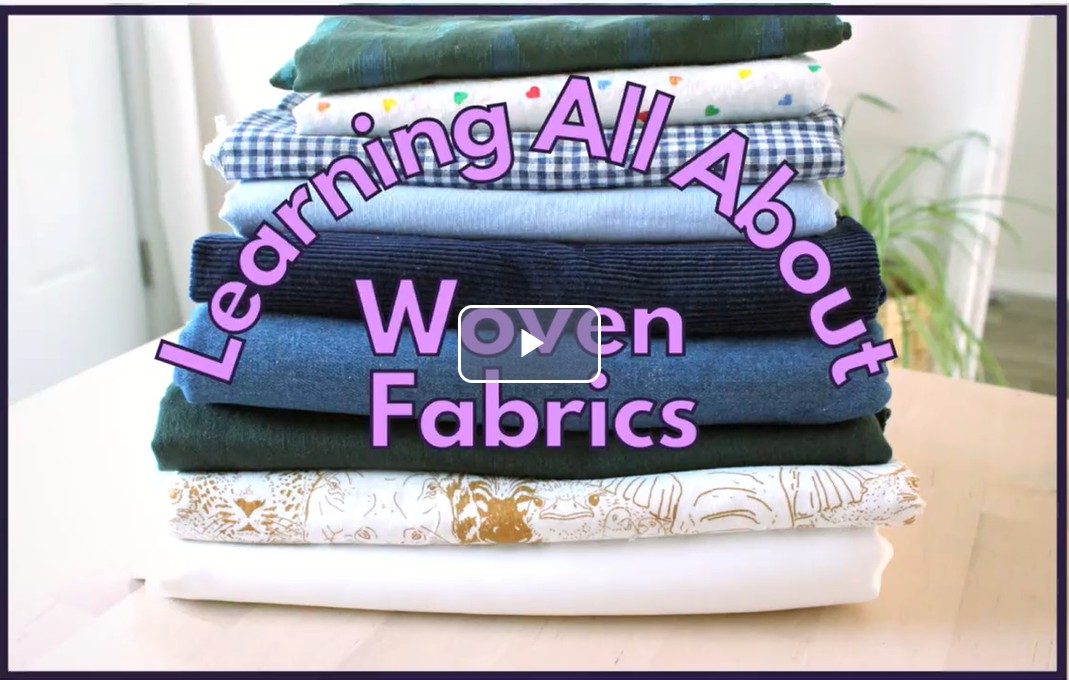 Woven fabric guide for beginner sewists