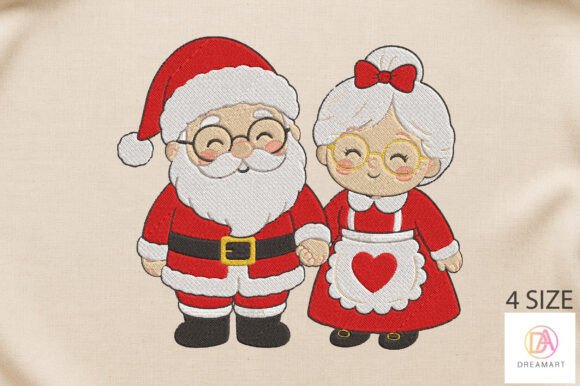 Santa Claus Embroidery Designs